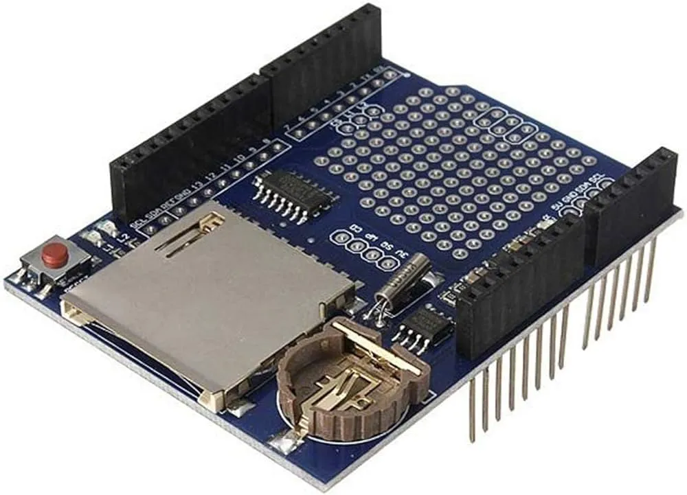 SD card reader with RTC