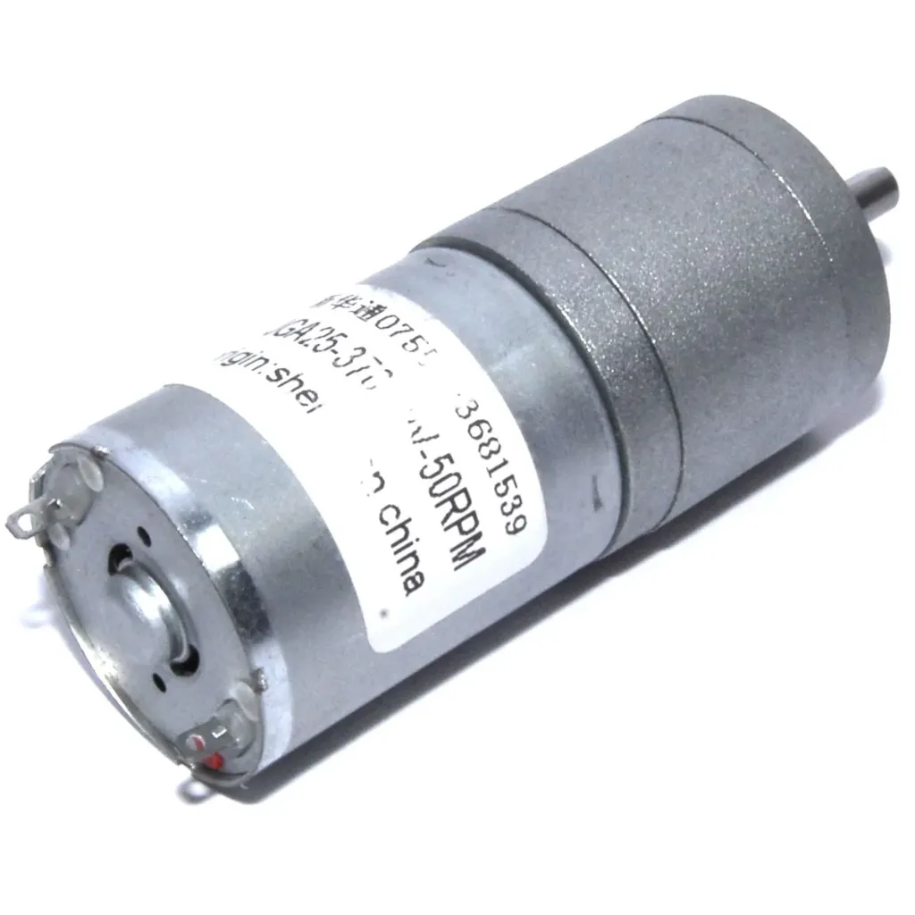 JGA25 370 geared DC motor 12v 50RPM