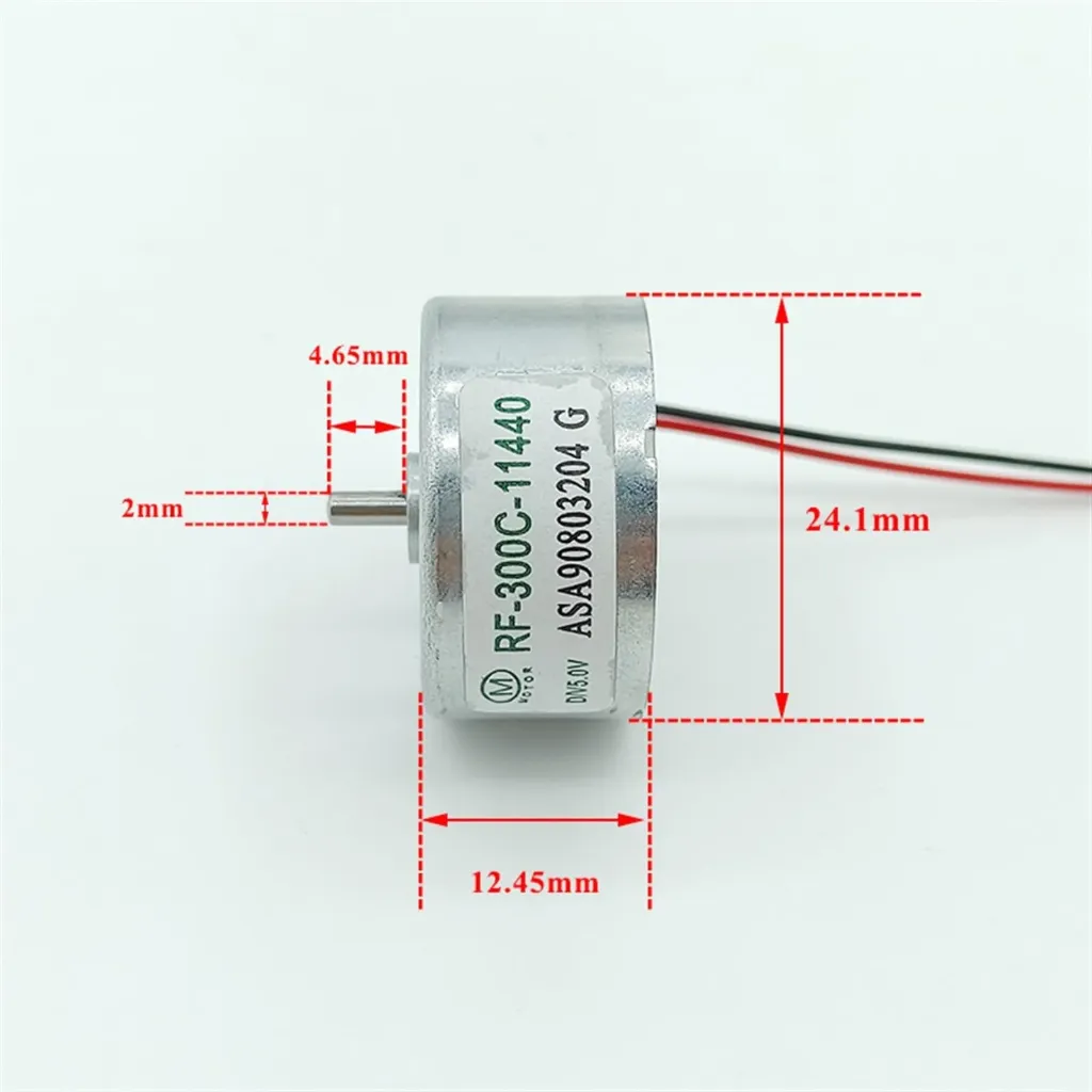 RF-300C-11440 mini DC MOTOR 1.5~6V 6500rpm