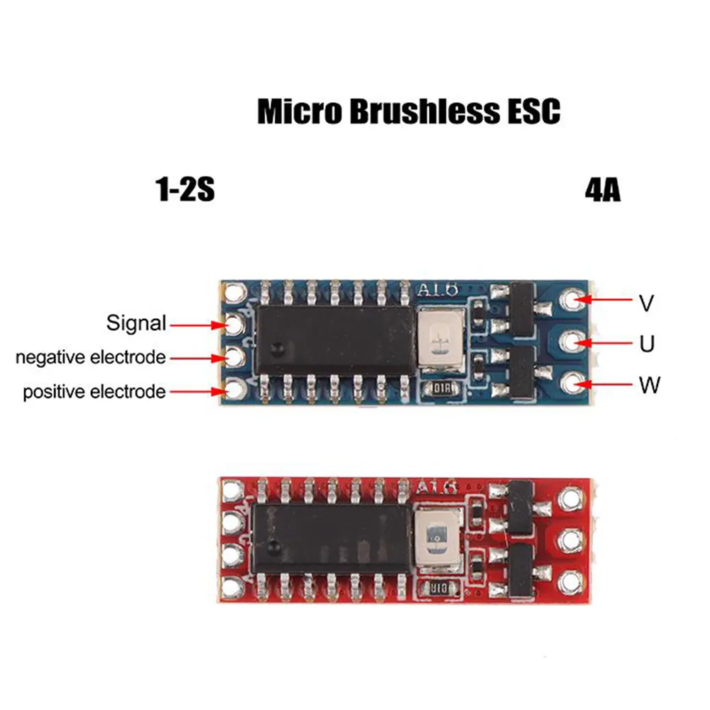 1S-2S 4A Micro brushless Motor Drive board