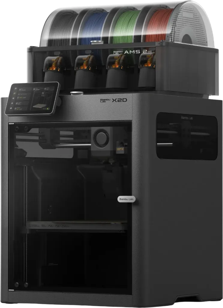 Bambu Lab X2D Combo 3D Printer