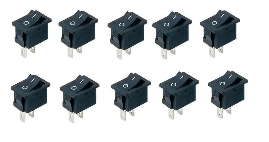 2-pin ON/OFF switch 3A 13*8 mm