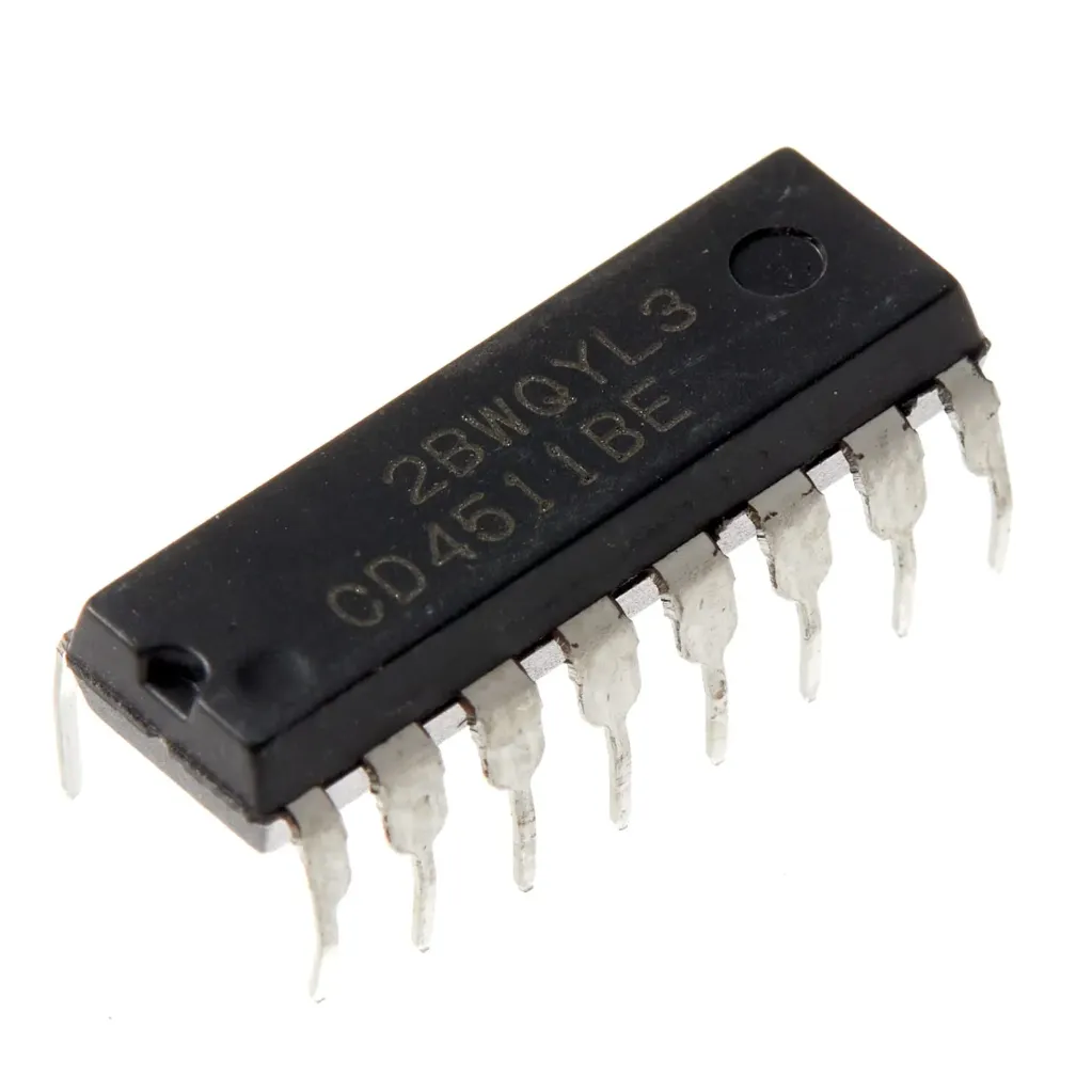 IC CD4511BE BCD-to-7 segment