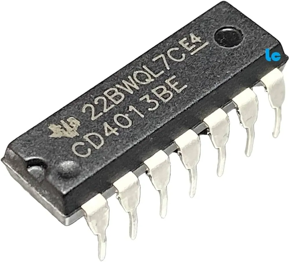 IC CD4013BE D-type flip-flop