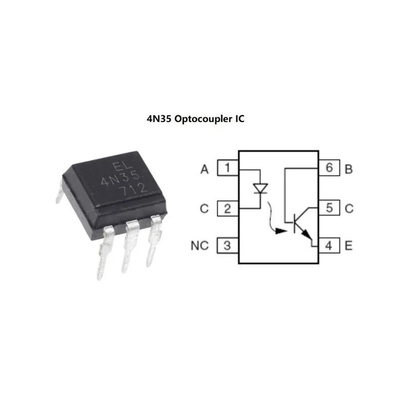 IC4N35 6-pin optocoupler