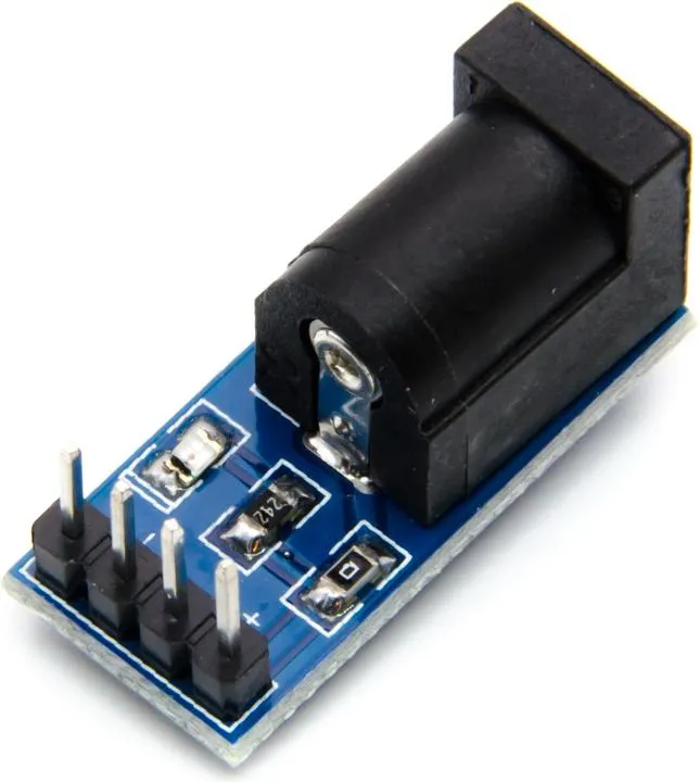 Power Jack with Berg Pin Power Supply Module