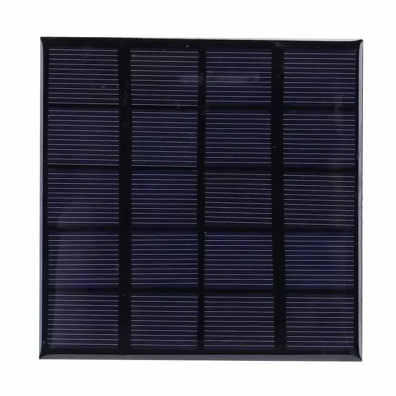 5V 400mA monocrystalline PET solar panel 130*110mm