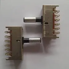 12-pin 2 position mount slide switch